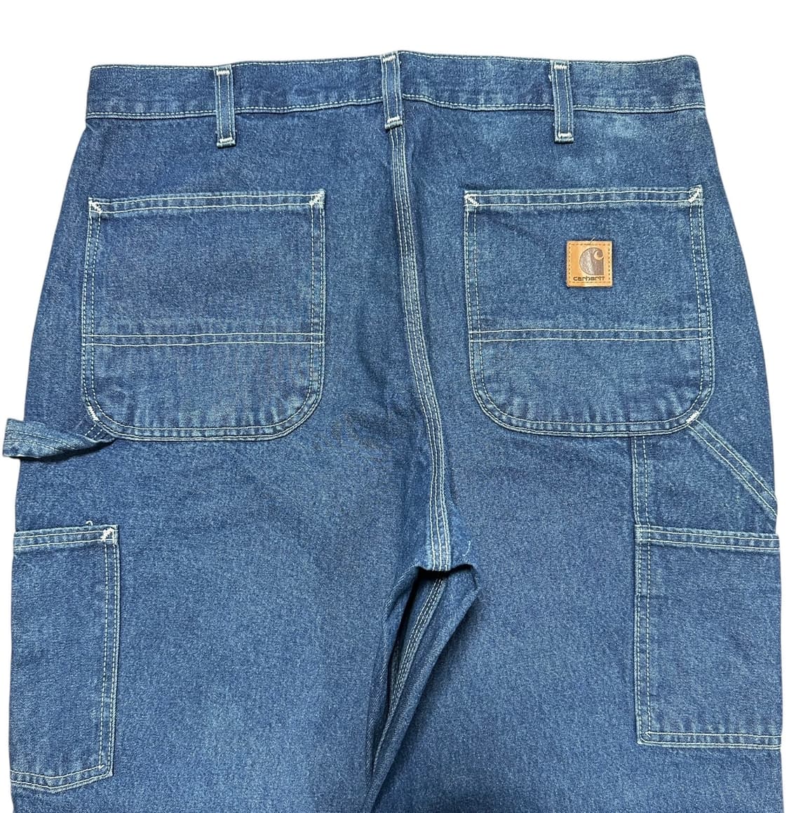 칼하트 싱글니 카펜터 팬츠 B13 DST 진청 상품이미지4