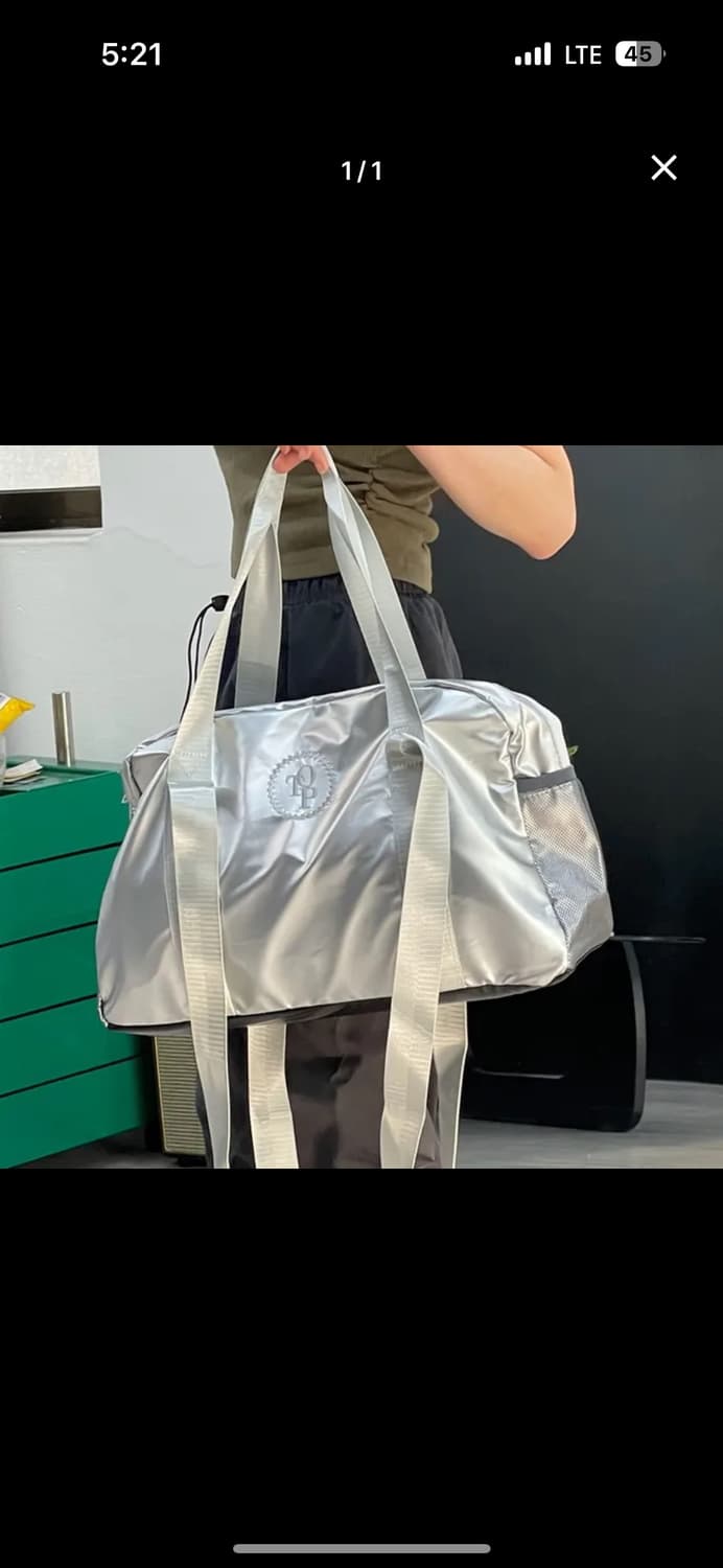 실버 보스턴백 크로스백 스포티 상품이미지1