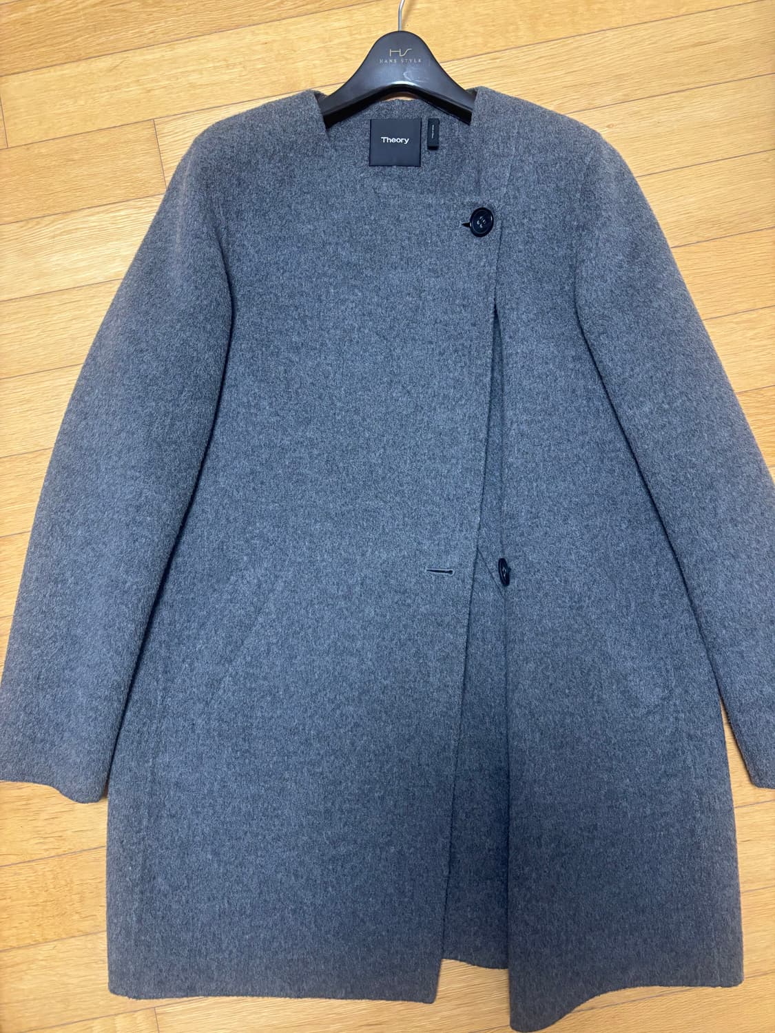 띠어리 니마 코트 그레이  s  상품이미지1