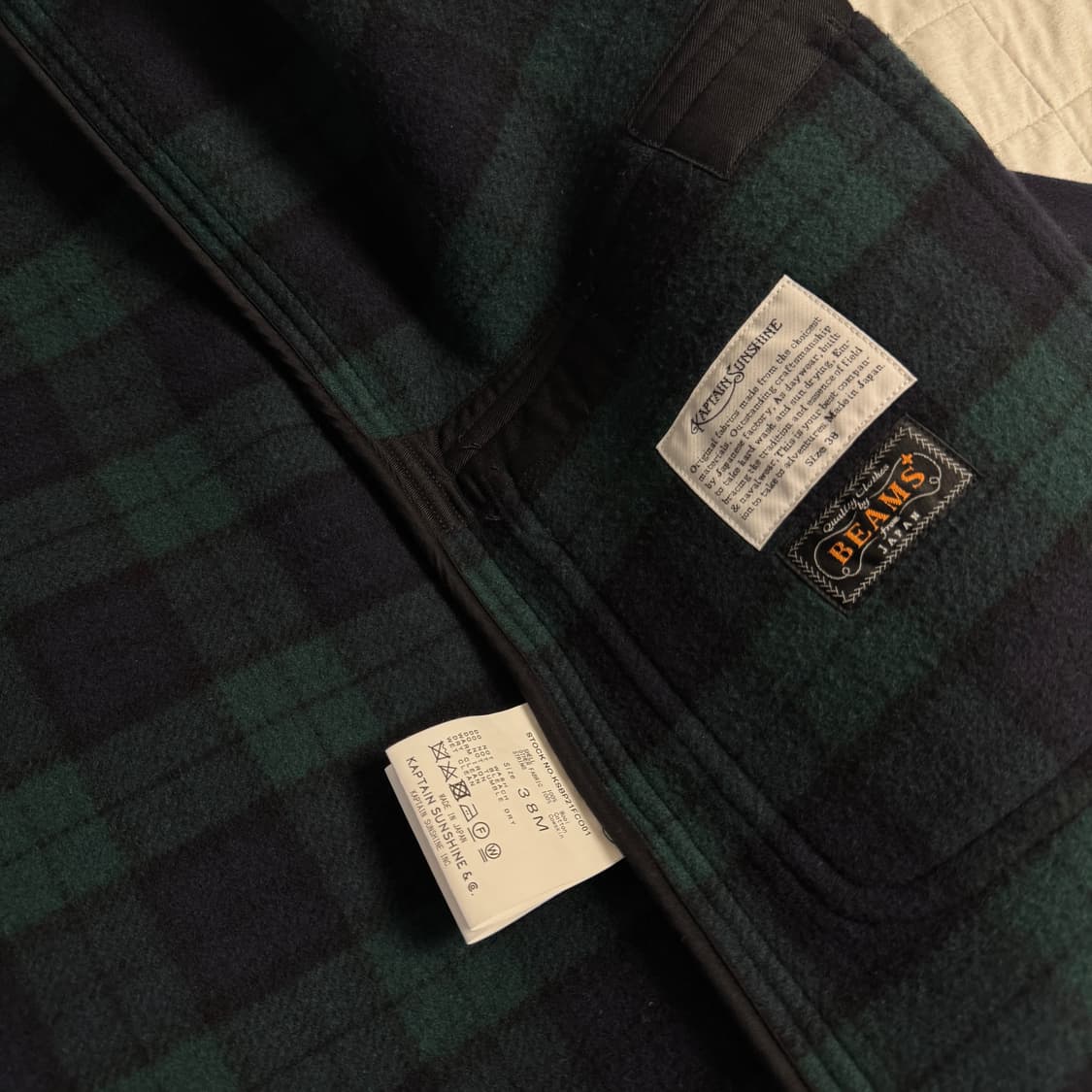 [38]캡틴선샤인 빔즈플러스 더플 네이비 상품이미지7