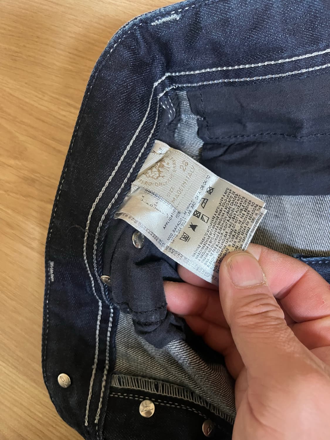 디젤(diesel) 사파도 데님 청바지 상품이미지6