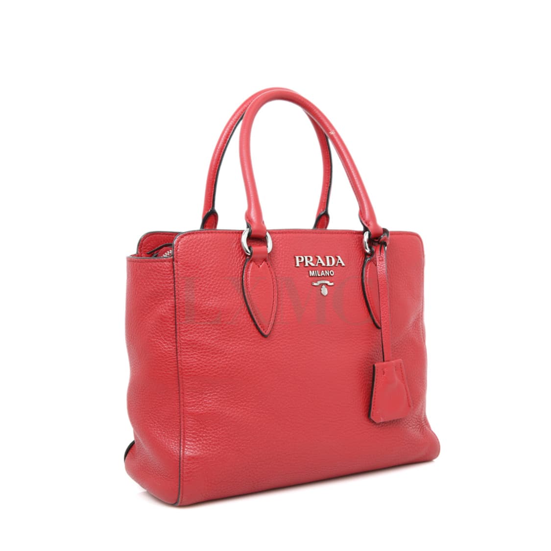 프라다 비텔로 다이노 토트 레드 숄더백 1BA205 상품이미지4