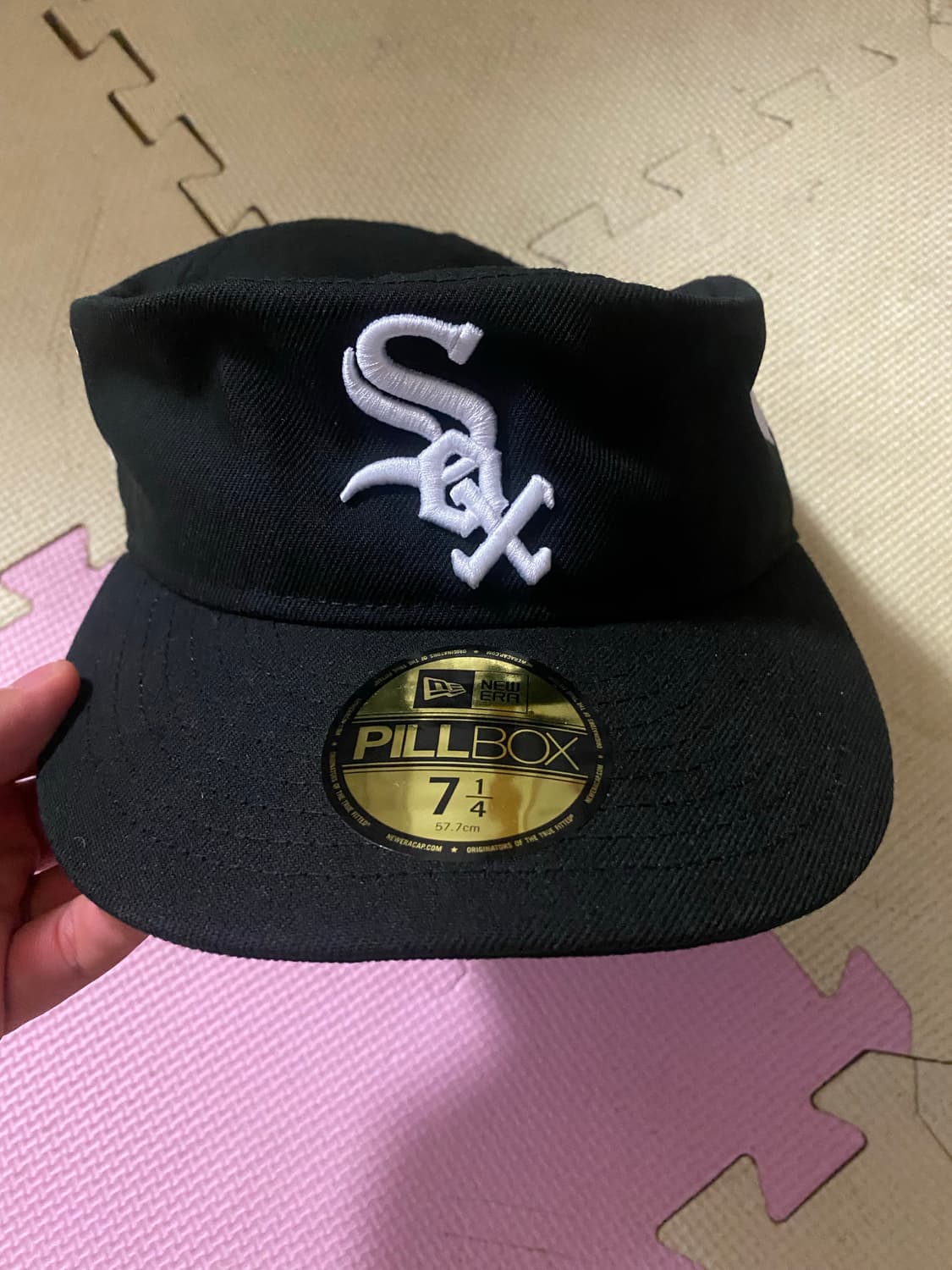 뉴에라 MLB 시카고 화이트 삭스 필박스 714(57.7cm) 상품이미지1