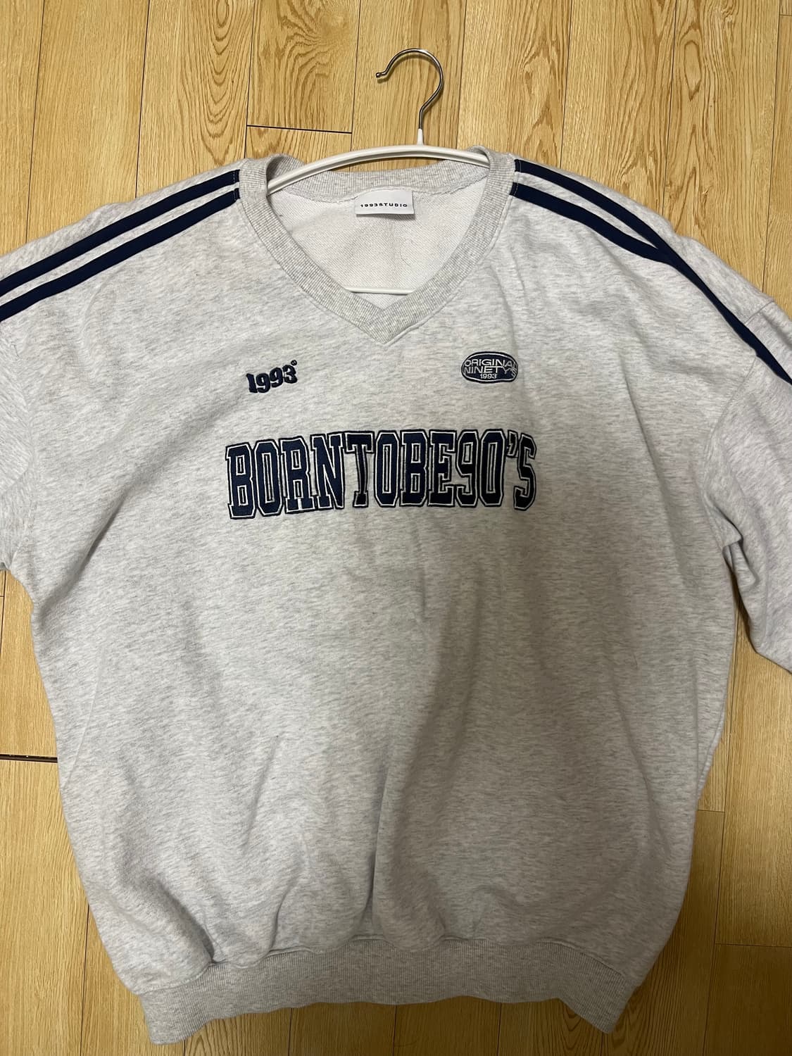 1993 스튜디오 90S 트랙 스웨트셔츠/ 라이트그레이 상품이미지4