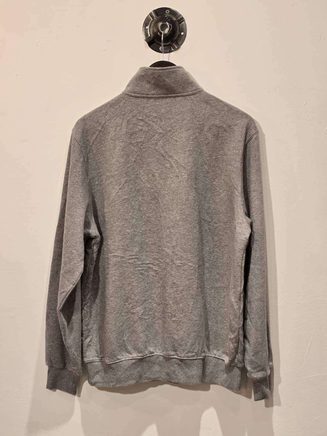 Sport-Tek Grey Fleece 쿼터집업 스웻셔츠 상품이미지6