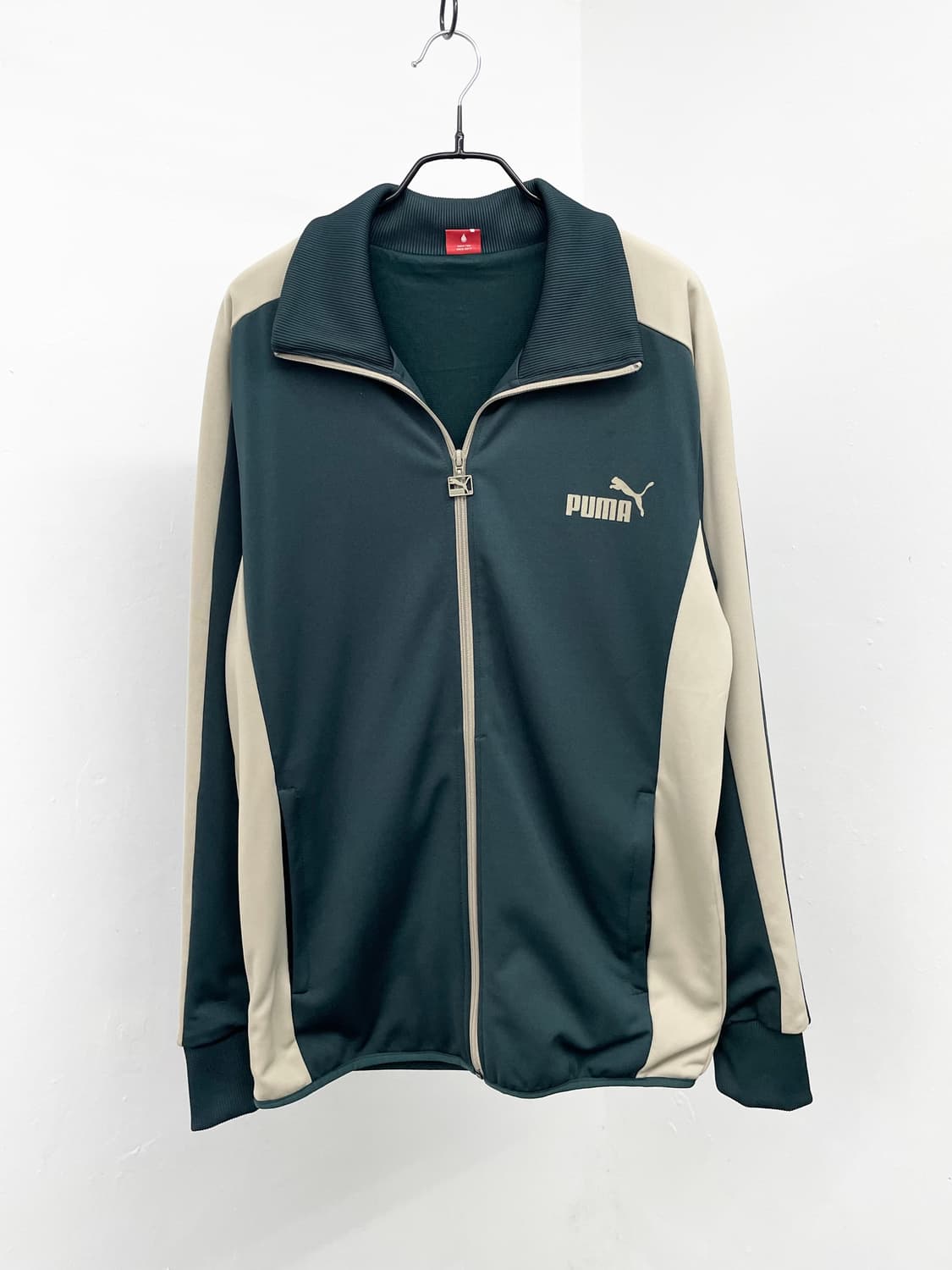 퓨마 카키 사이드라인 트랙탑 상품이미지5