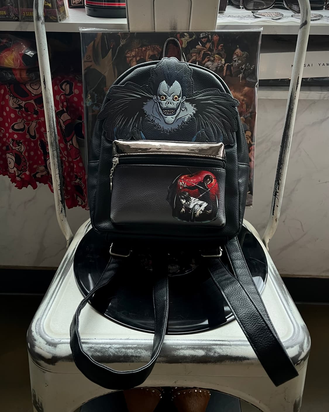 Death Note 3D Ryuk Leather Backpack 상품이미지3