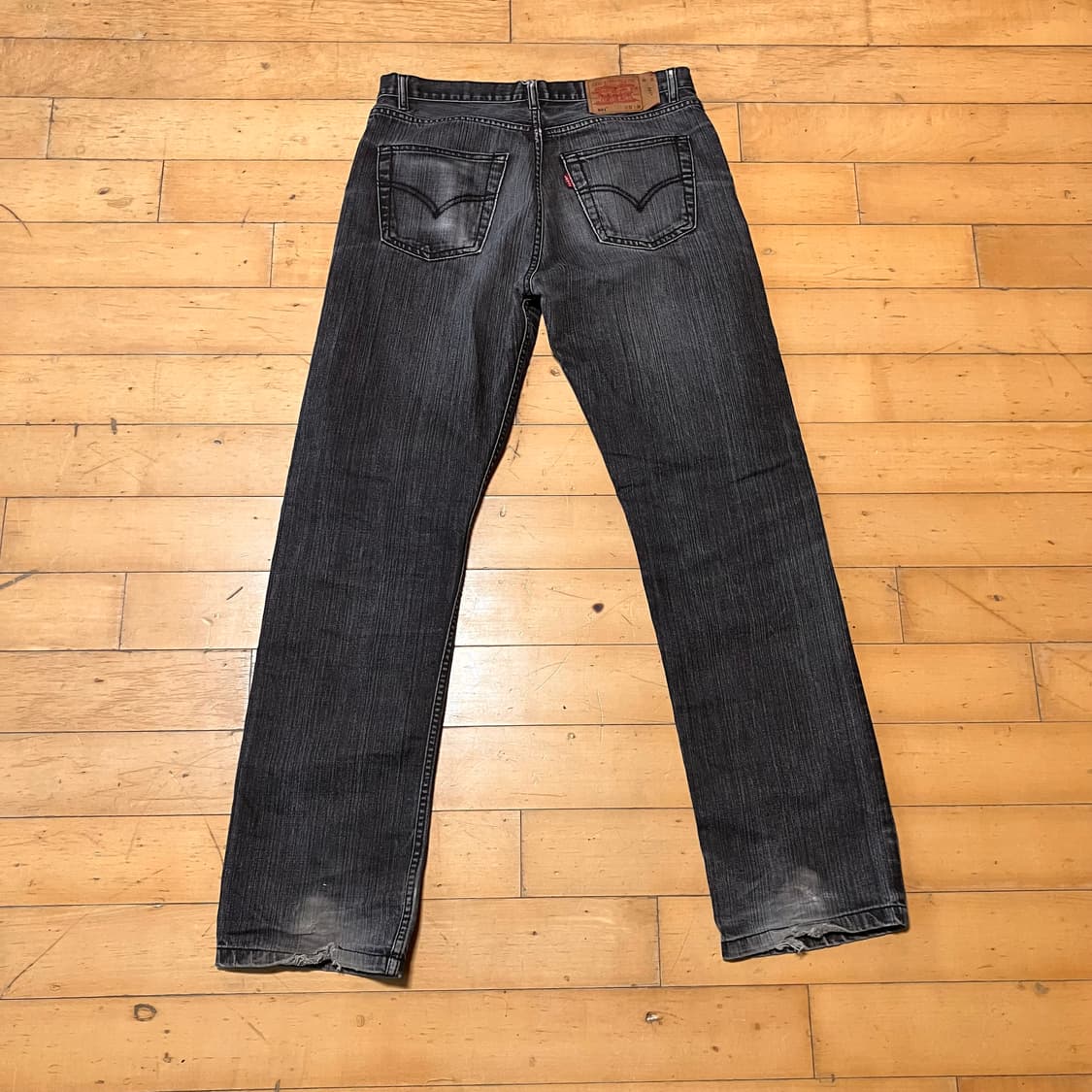 Levis 리바이스 90s 미국판 501 빈티지 그레이흑청 팬츠 33-4 상품이미지2