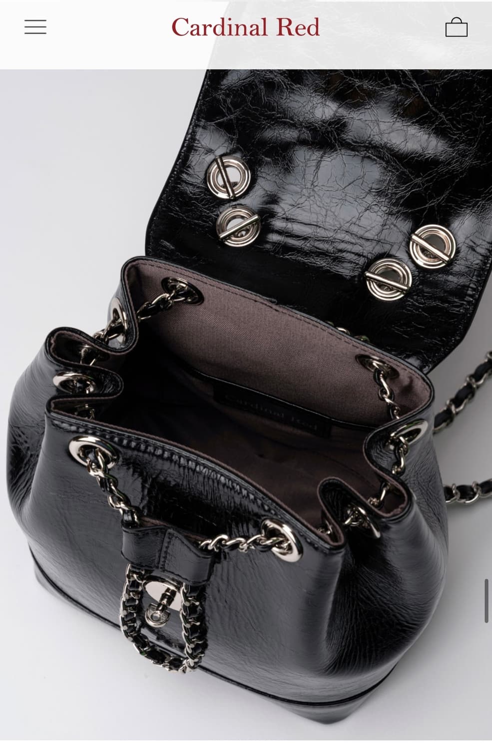 카디널레드 하우아백 (블랙) 상품이미지3