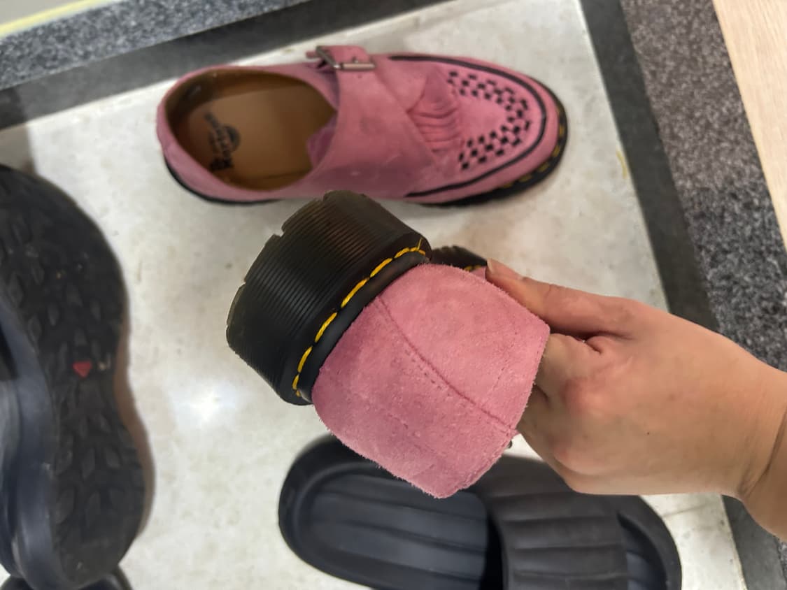 닥터마틴 램지 몽크 스웨이드 핑크 상품이미지4