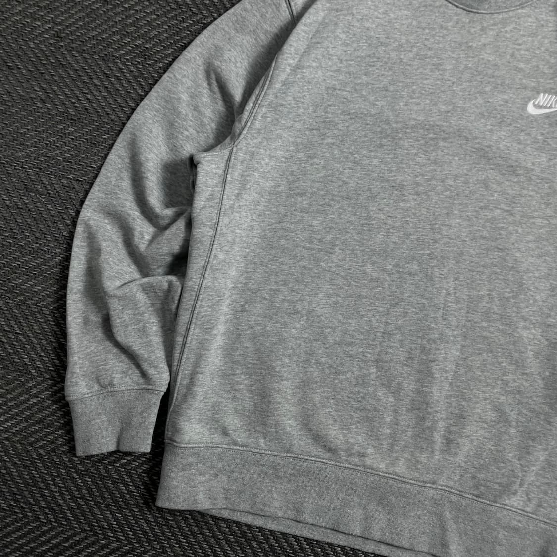 나이키 스우시 로고 그레이 스웻 맨투맨 o 4222 상품이미지2