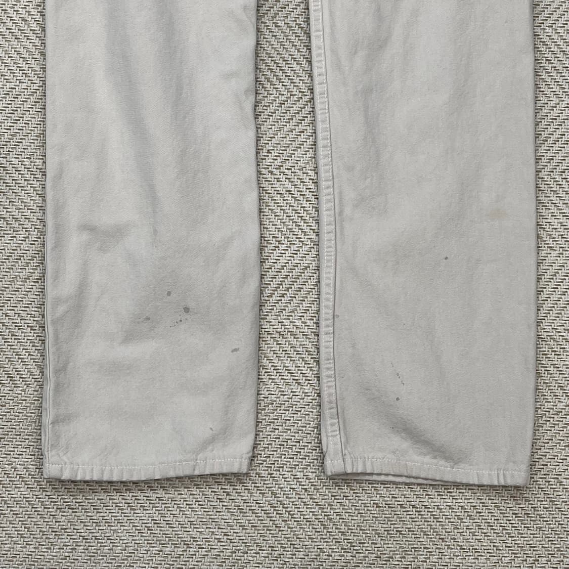 Usa리바이스 505 화이트 데님팬츠 r2417 상품이미지6