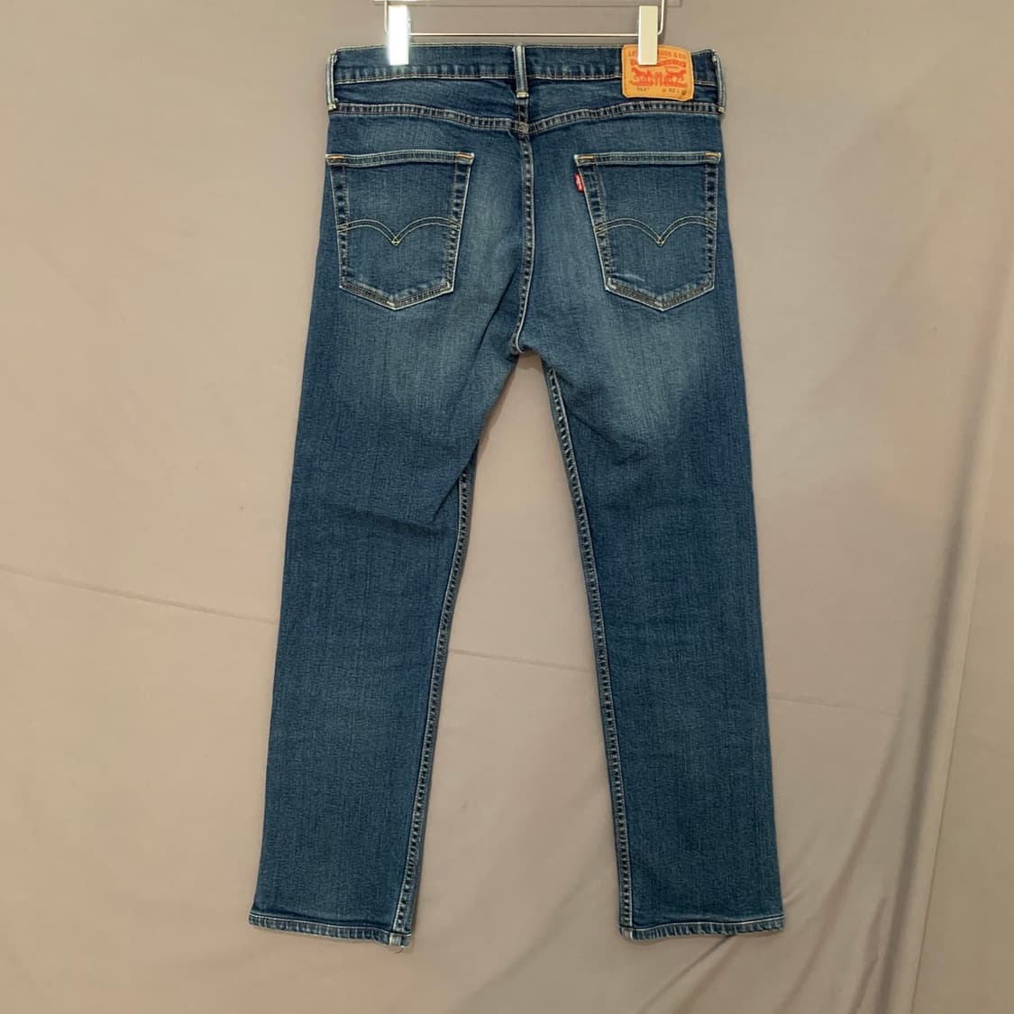 32인치 리바이스 513 스판 밴딩 워싱 데님 청바지 상품이미지2