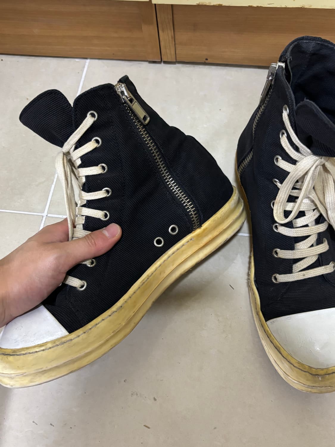 릭오웬스 라몬즈 하이 상품이미지2