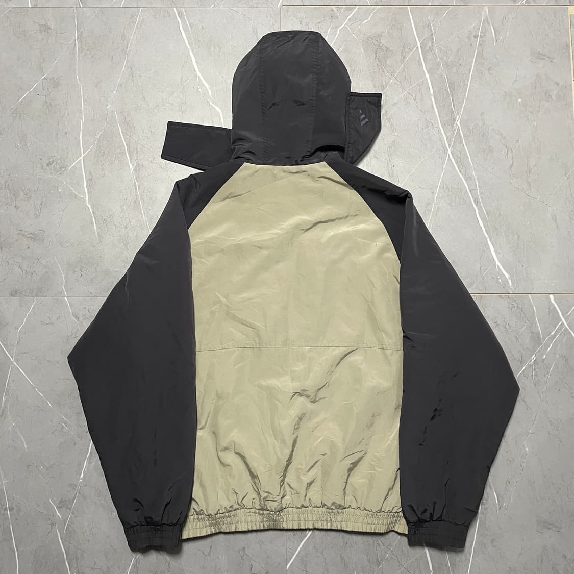 90s 아디다스 올드스쿨 점퍼 바람막이 누빔 패딩 트랙자켓 105 상품이미지5