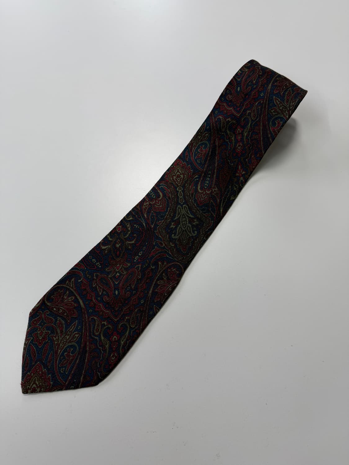 빈티지 실크 넥타이 8cm 상품이미지1