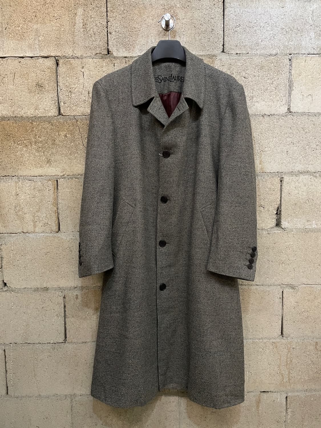 입생로랑 울 발마칸 로브 코트 상품이미지1