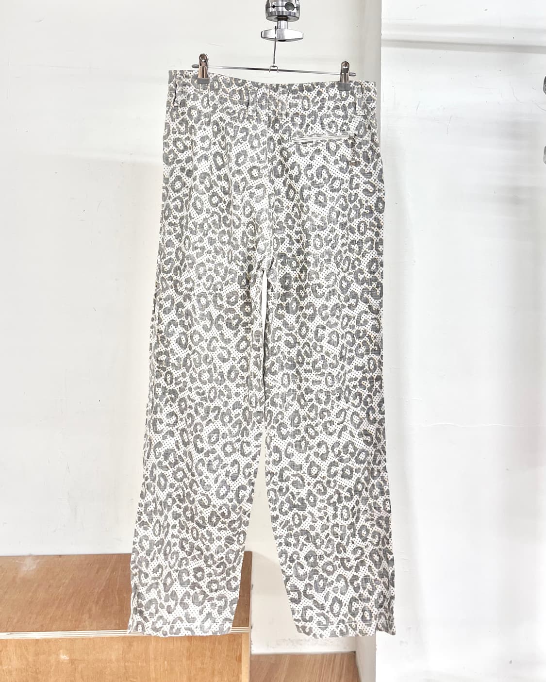 로베르토 카발리 도트 레오파트 와이드 팬츠 상품이미지4