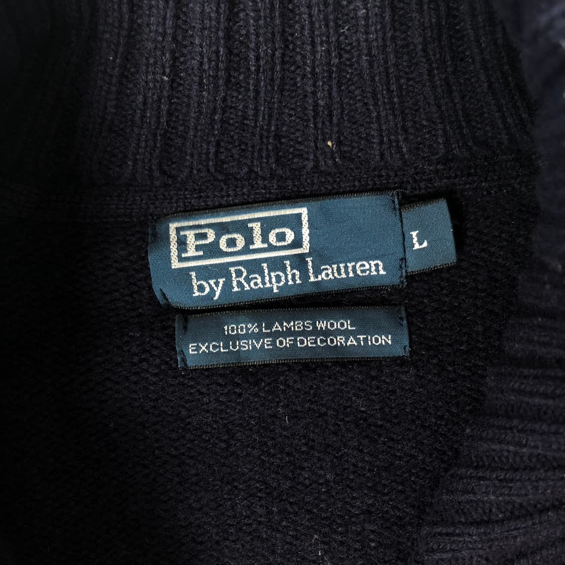 폴로랄프로렌 램스울 니트 가디건  상품이미지6