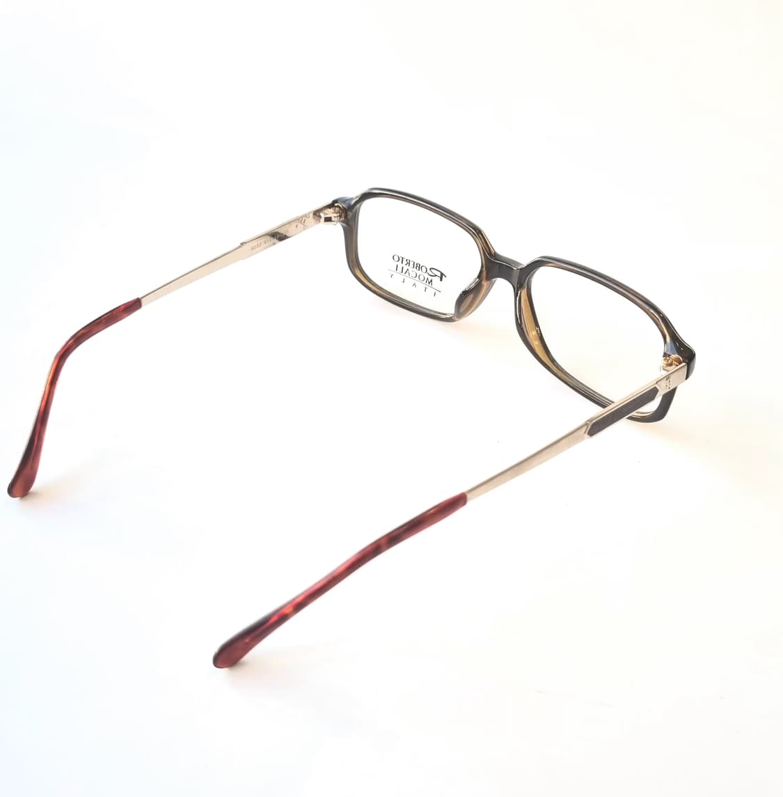 빈티지 웰링턴 스타일 뿔테 콤비 안경테 416 상품이미지6