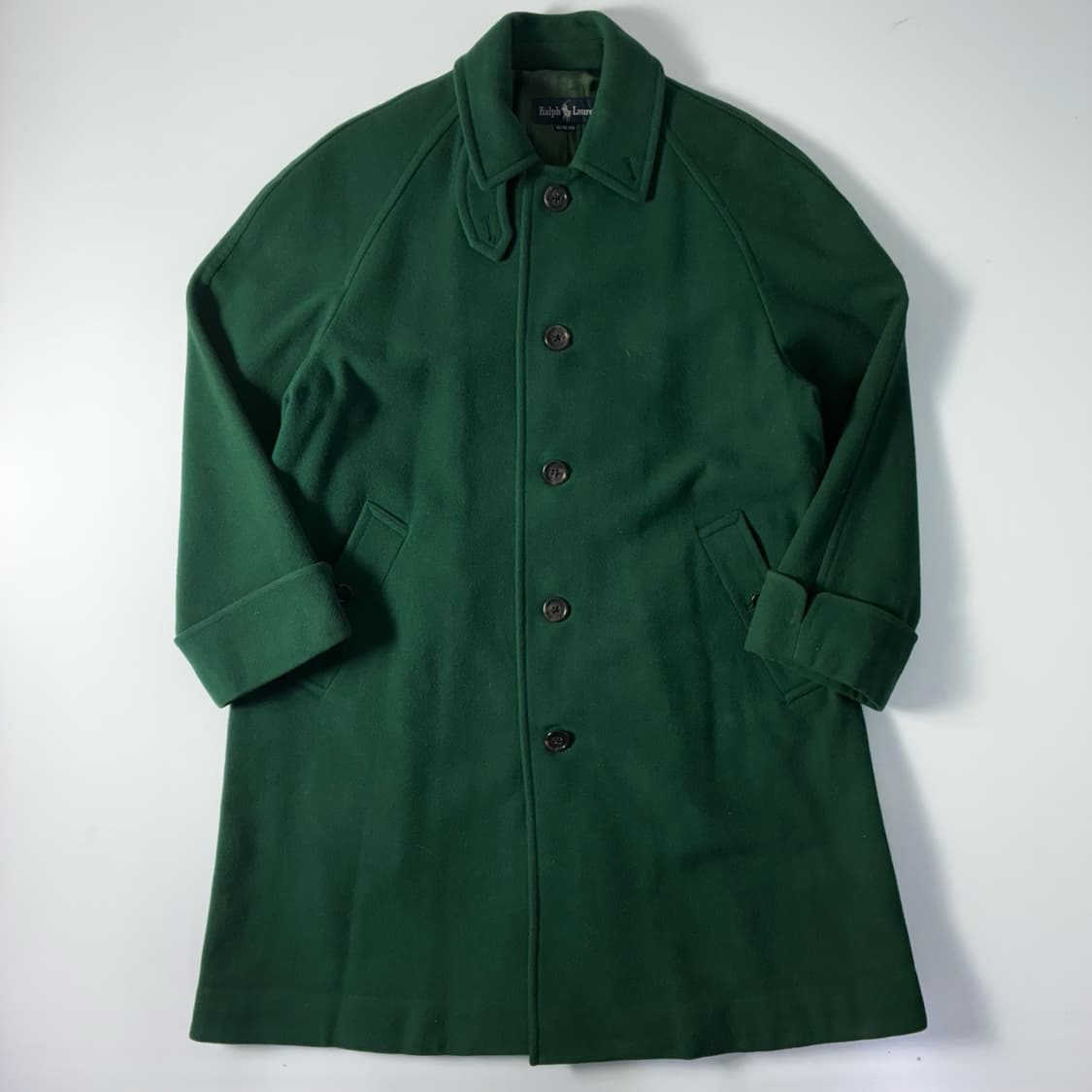 Polo  폴로 랄프로렌 울 그린 발마칸 코트  상품이미지1