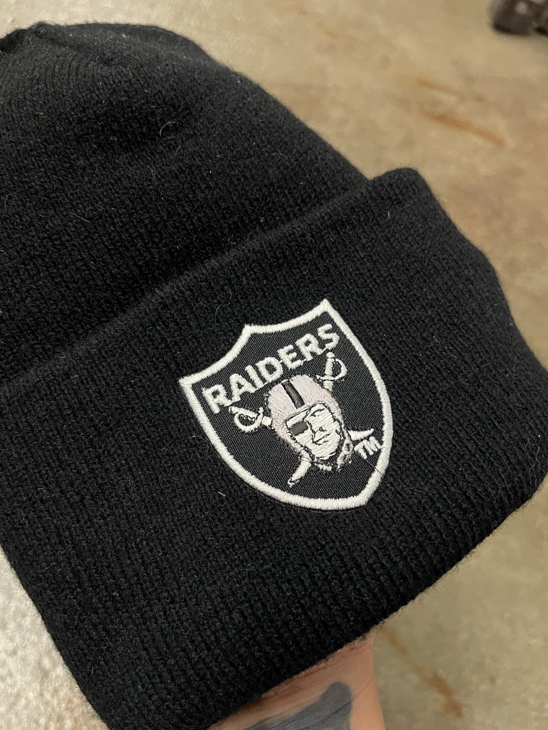 90s NFL 레이더스 비니 상품이미지4