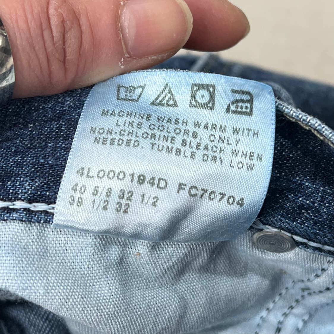 랭글러 카펜터 데님팬츠 s09702 상품이미지7