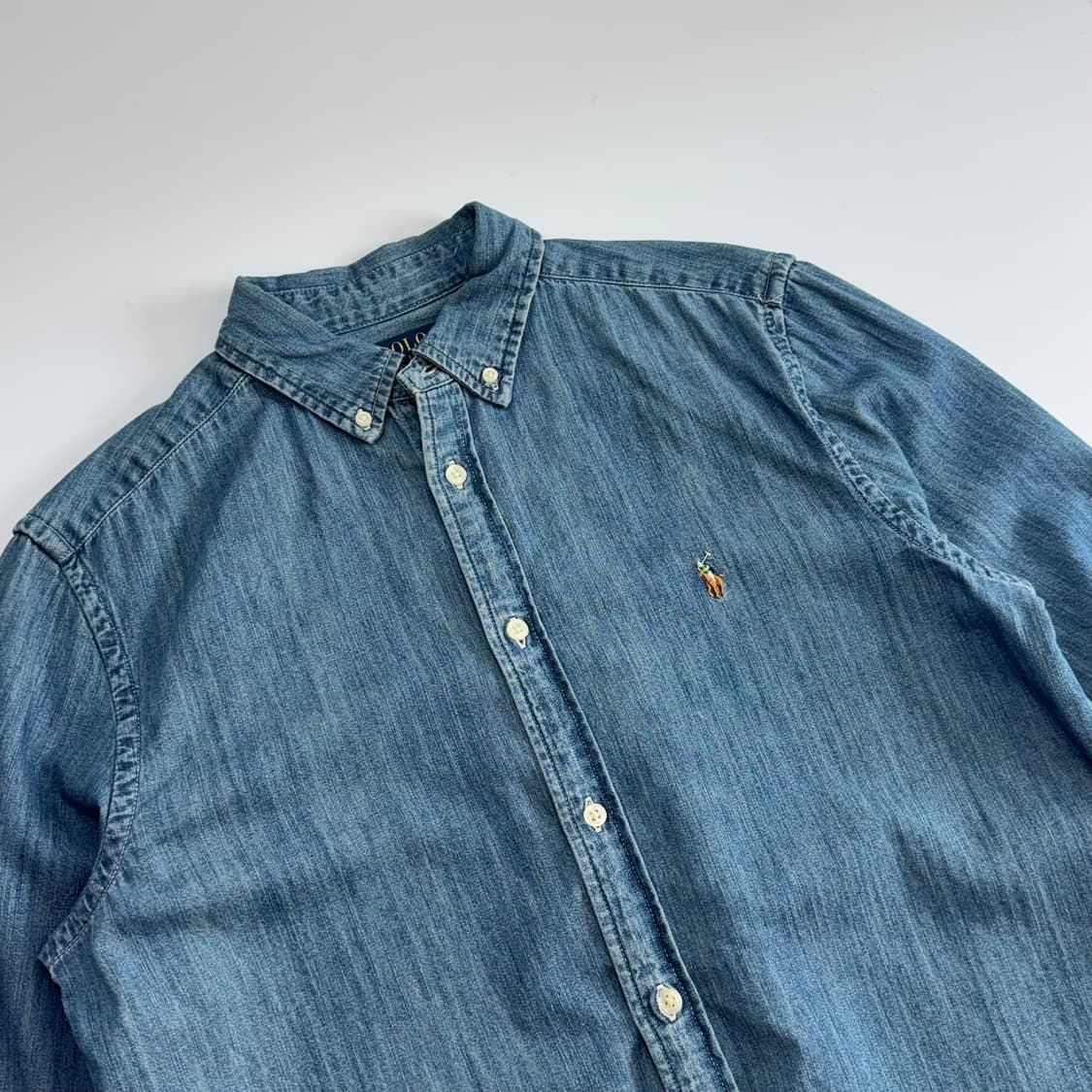Polo 폴로 멀티포니 데님 셔츠 상품이미지4