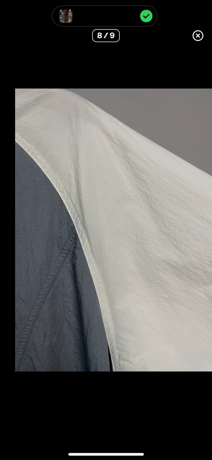 나이키 그레이 블랙 언라인드 프린팅 바람막이 A2472 상품이미지7