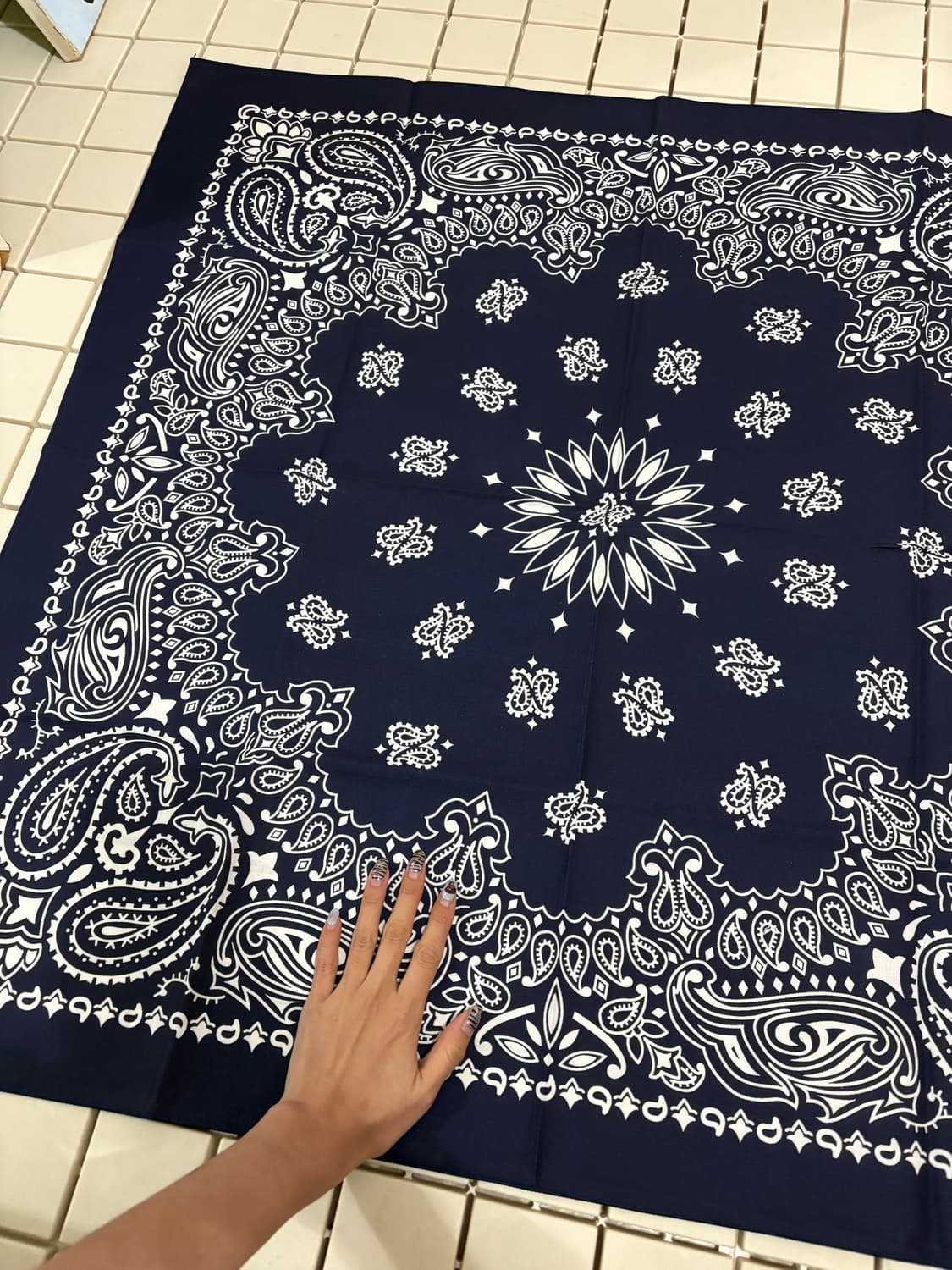 멀티 페이즐리 빅 스카프 상품이미지2