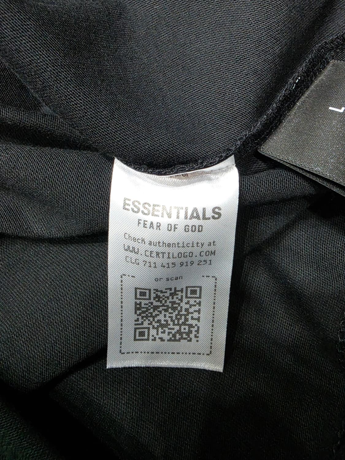 피오브갓 에센셜 저지 크루넥 반팔티 L 상품이미지7