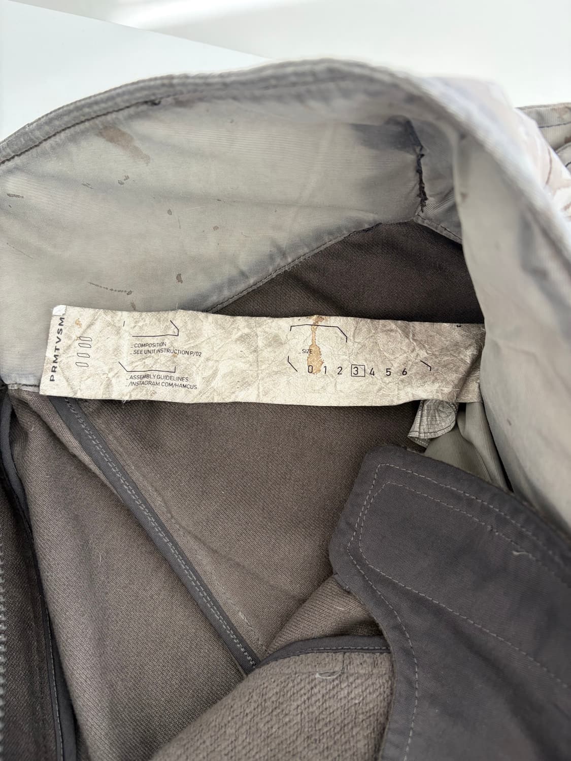 hamcus 햄커스 manta cargo sweatpant 상품이미지7