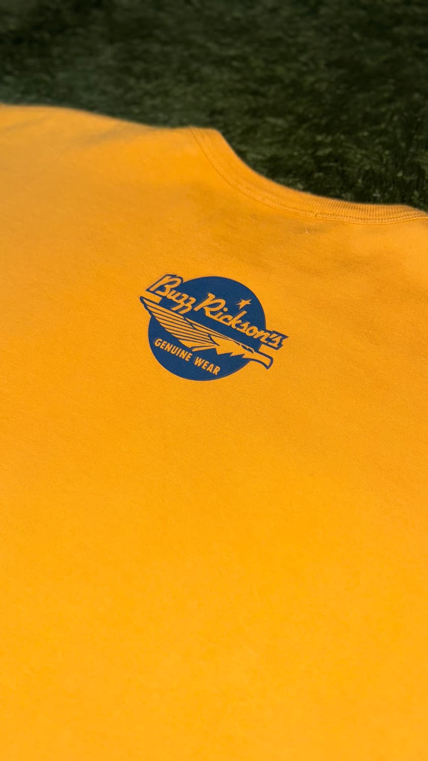 [XL] 버즈릭슨 피너츠 스누피 MADE IN USA 티셔츠 머스타드 상품이미지9