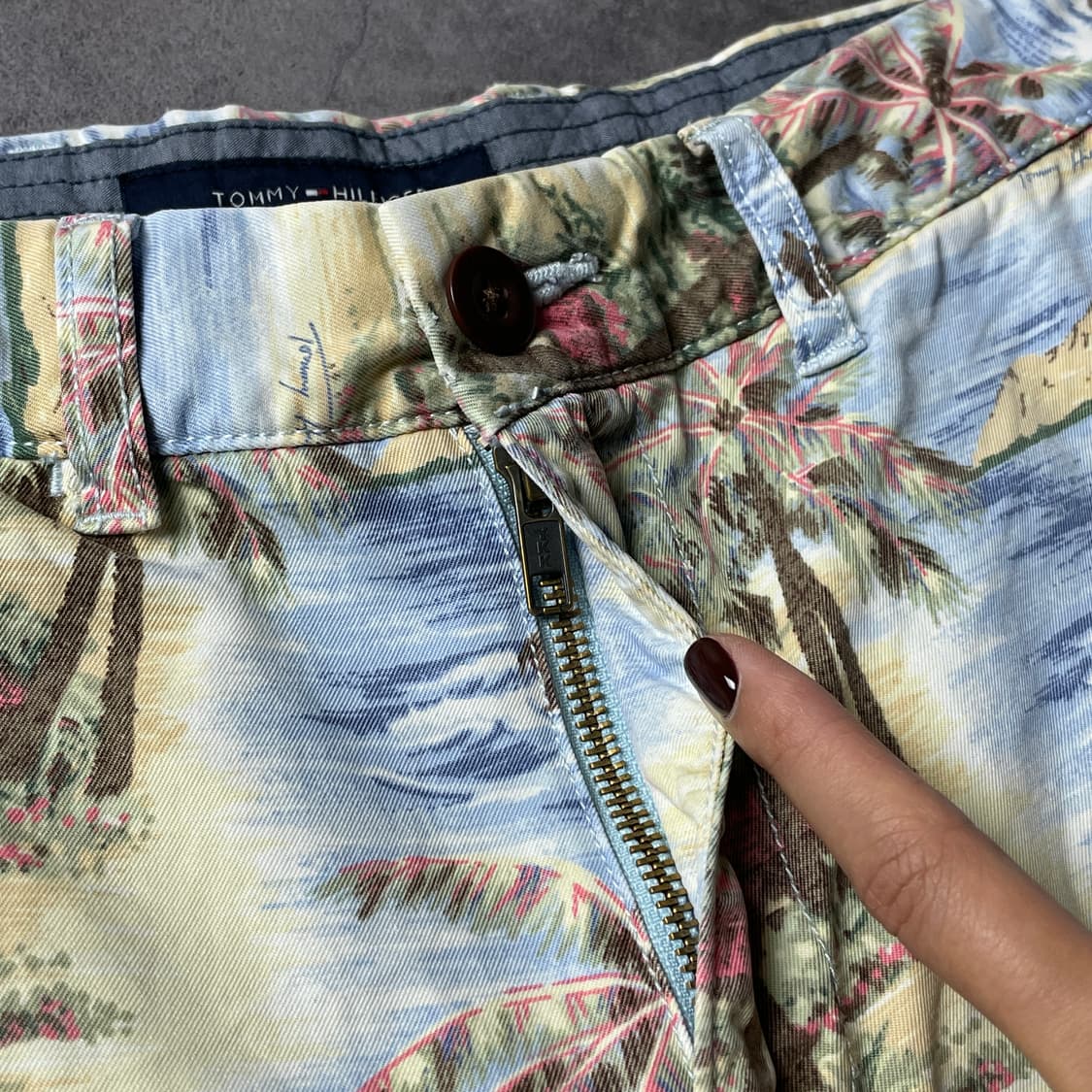 TOMMY HILFIGER 토미힐피거 하와이안 하프팬츠 A01228 상품이미지3