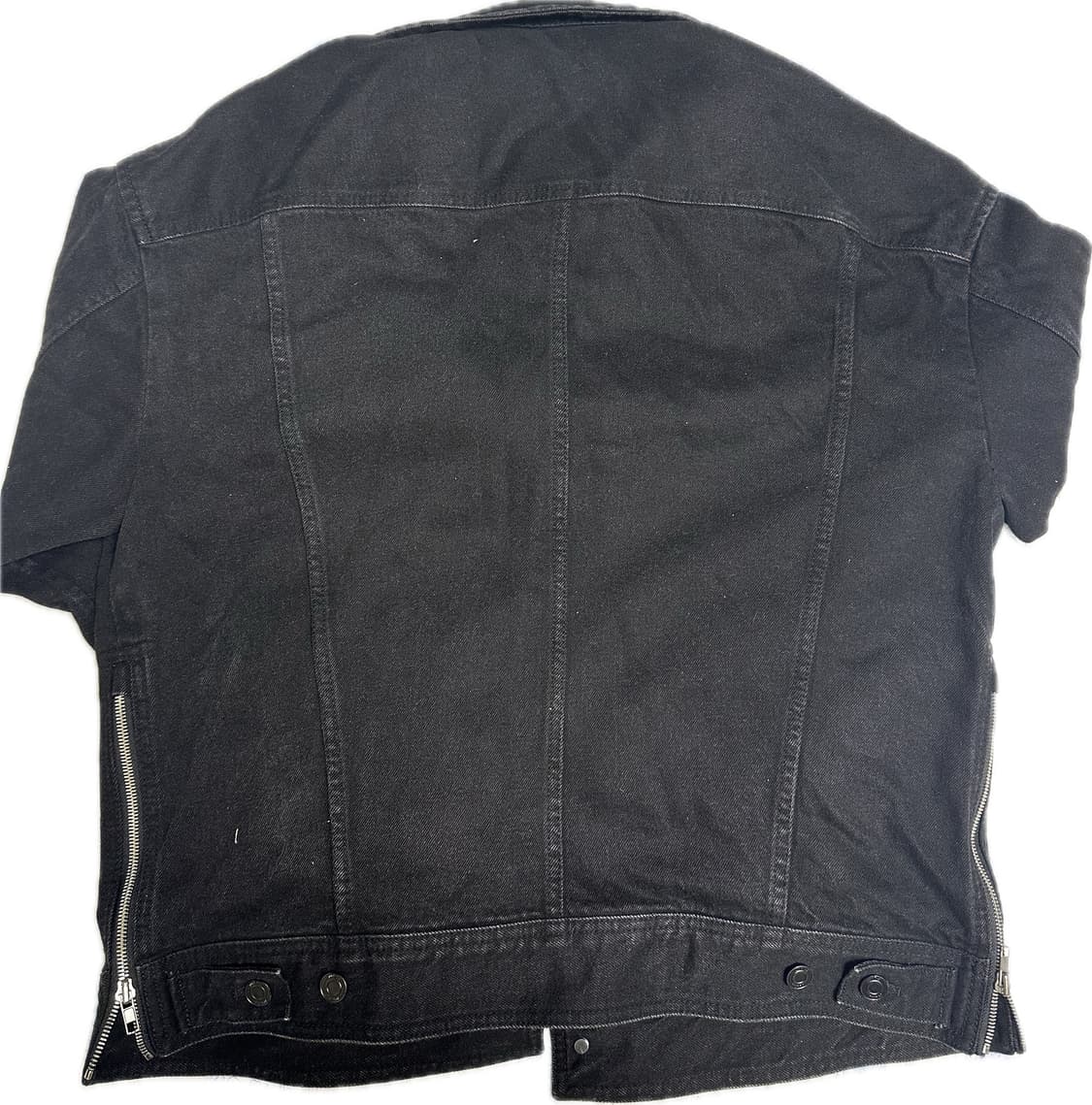 [준지] 데님 흑청 트러커 46사이즈 상품이미지3