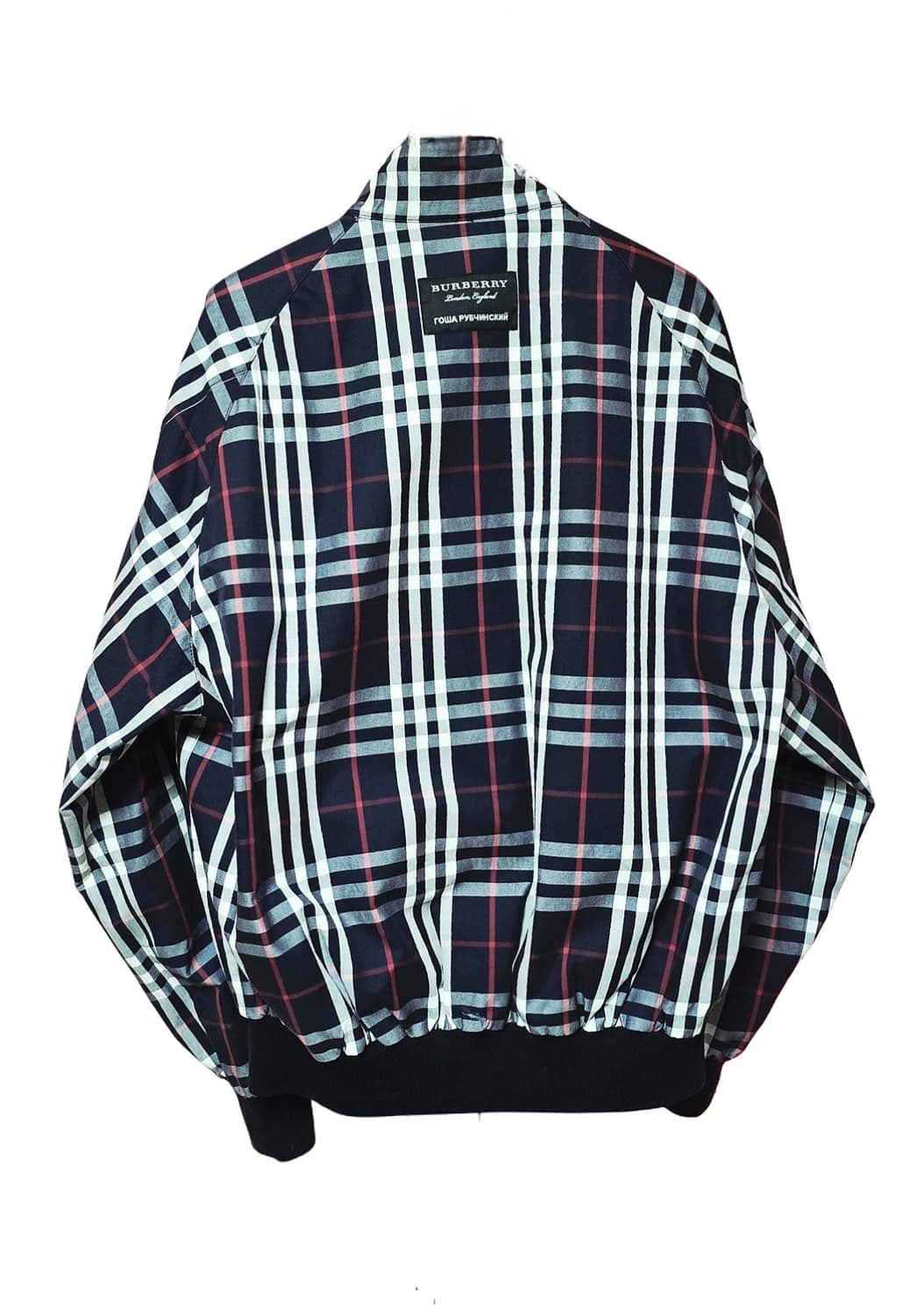 정품 버버리 블랙라벨 체크점퍼/남100~105 상품이미지2