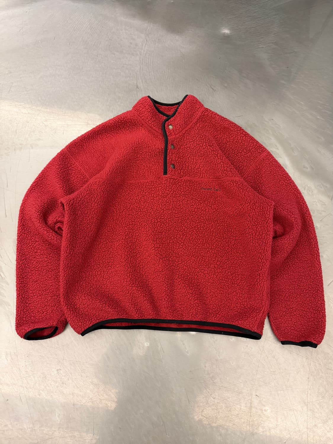 2000s MONTBELL FLEECE PULL OVER 몽벨신칠라자켓 상품이미지1