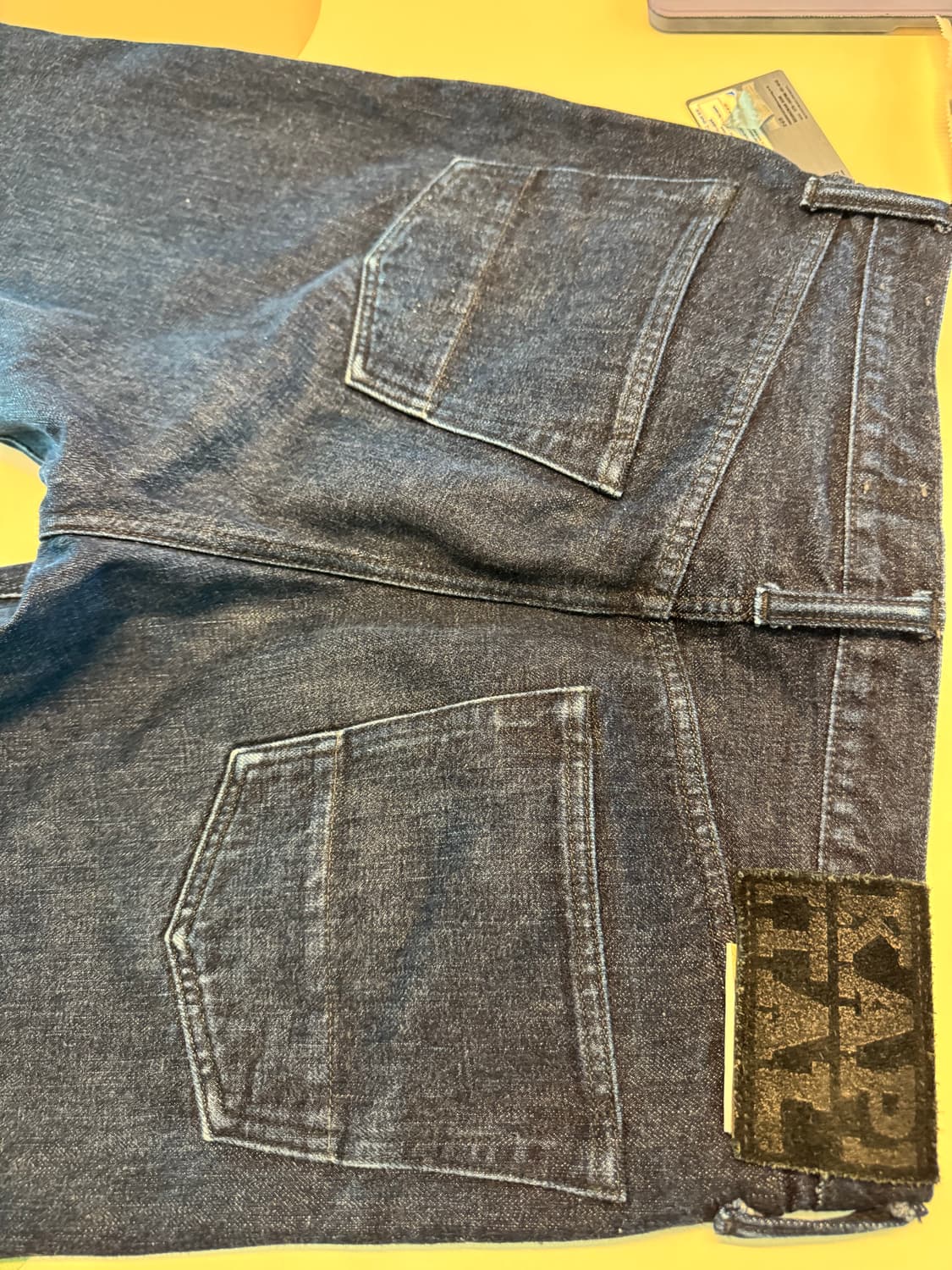 캐피탈 몽키시스코 5p 데님 흑사 ver 34 상품이미지4