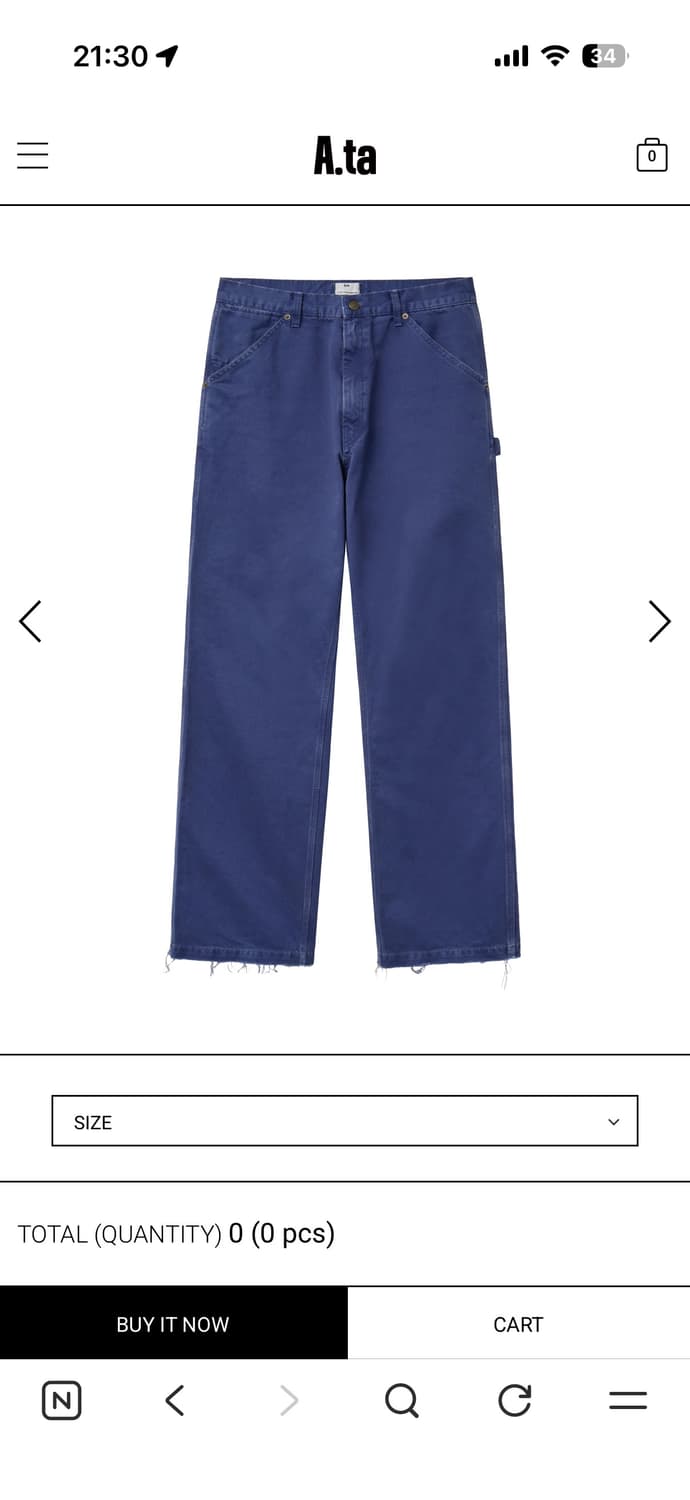 A.ta 카팬더팬츠 상품이미지1