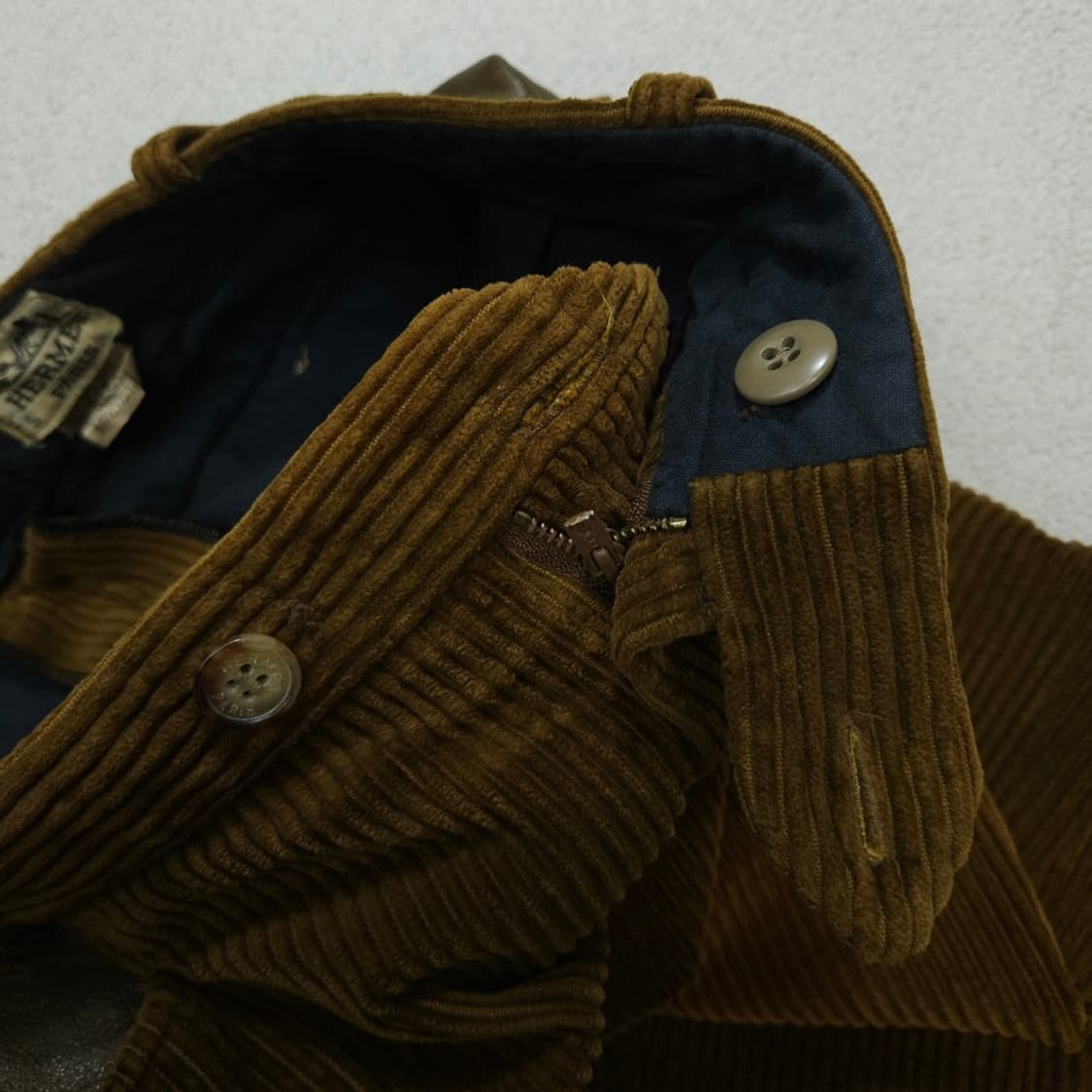 80s 에르메스 코듀로이 팬츠 Made in France 상품이미지6
