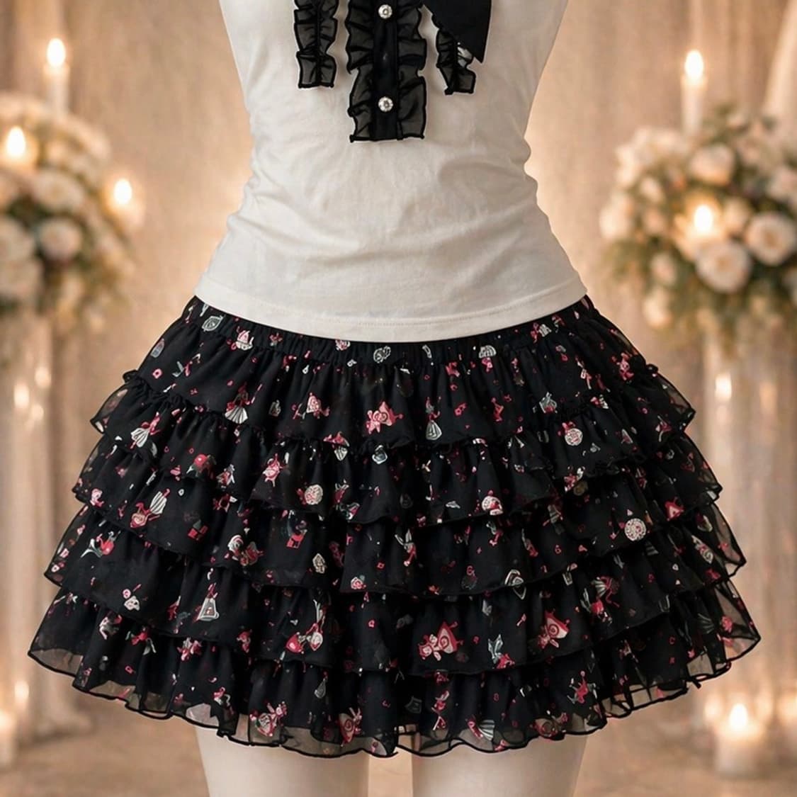 일브 Bodyline 바디라인 로걀 갸루 스커트  상품이미지2