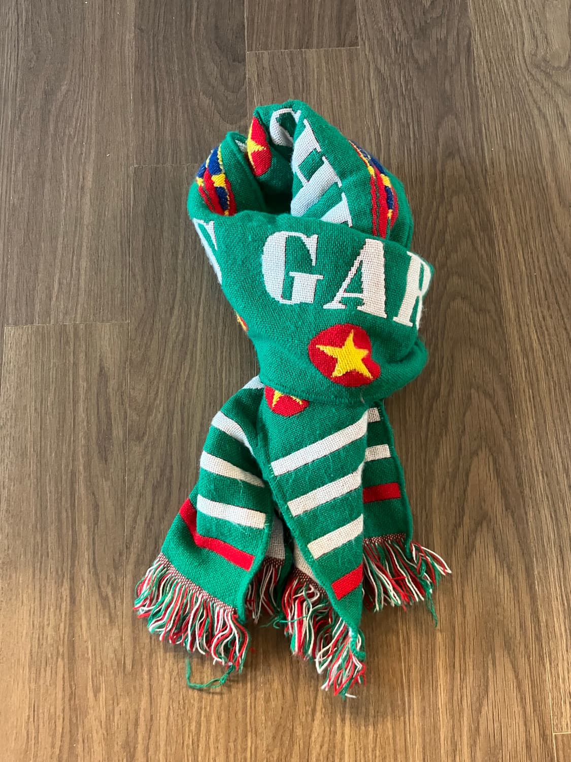 꼼데가르송 그린 머플러 F 상품이미지6