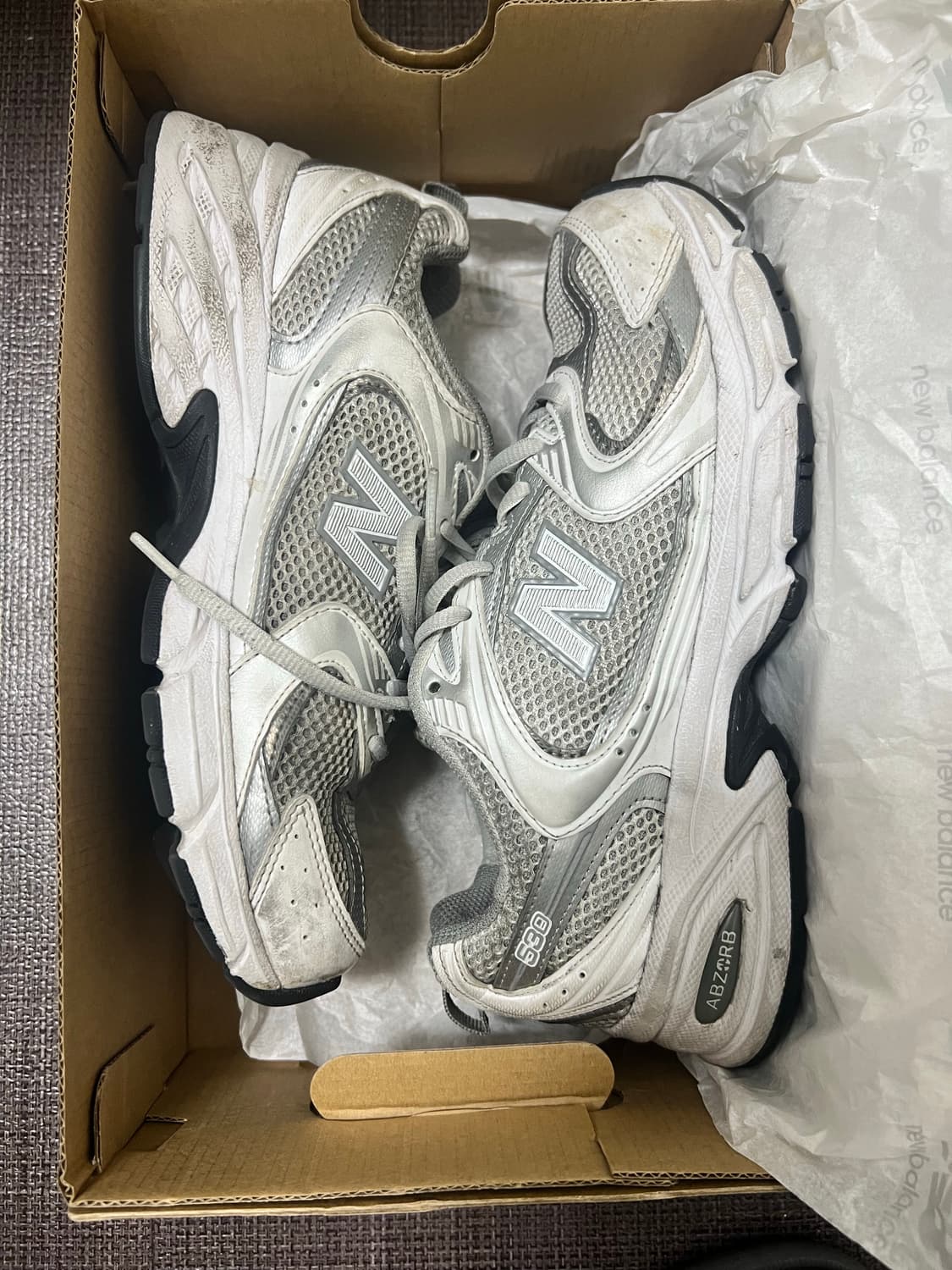 뉴발란스 530 실버 사이즈 245 상품이미지1