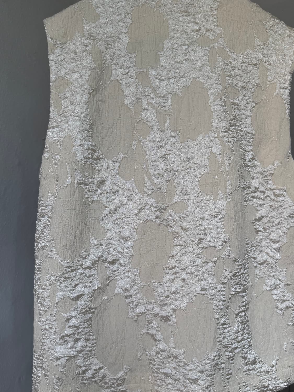 빈티지 크림 오버핏 레이스 베스트 상품이미지6