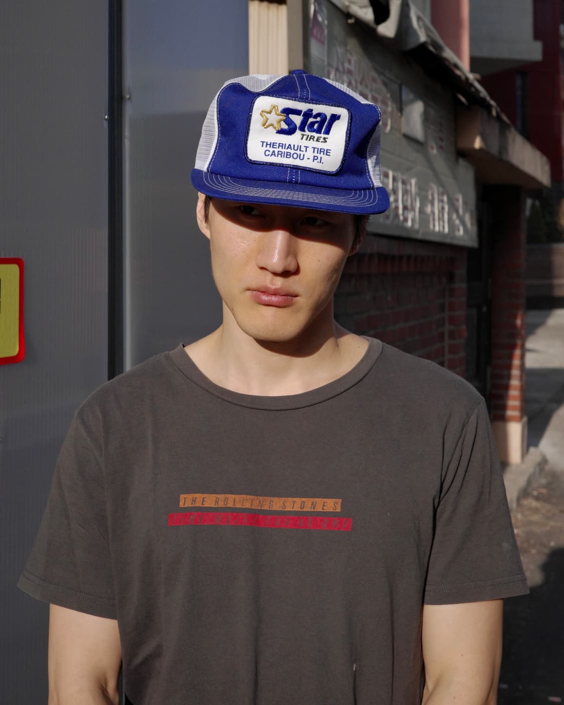 80s Star tires 패치 6패널 트러커캡 상품이미지5