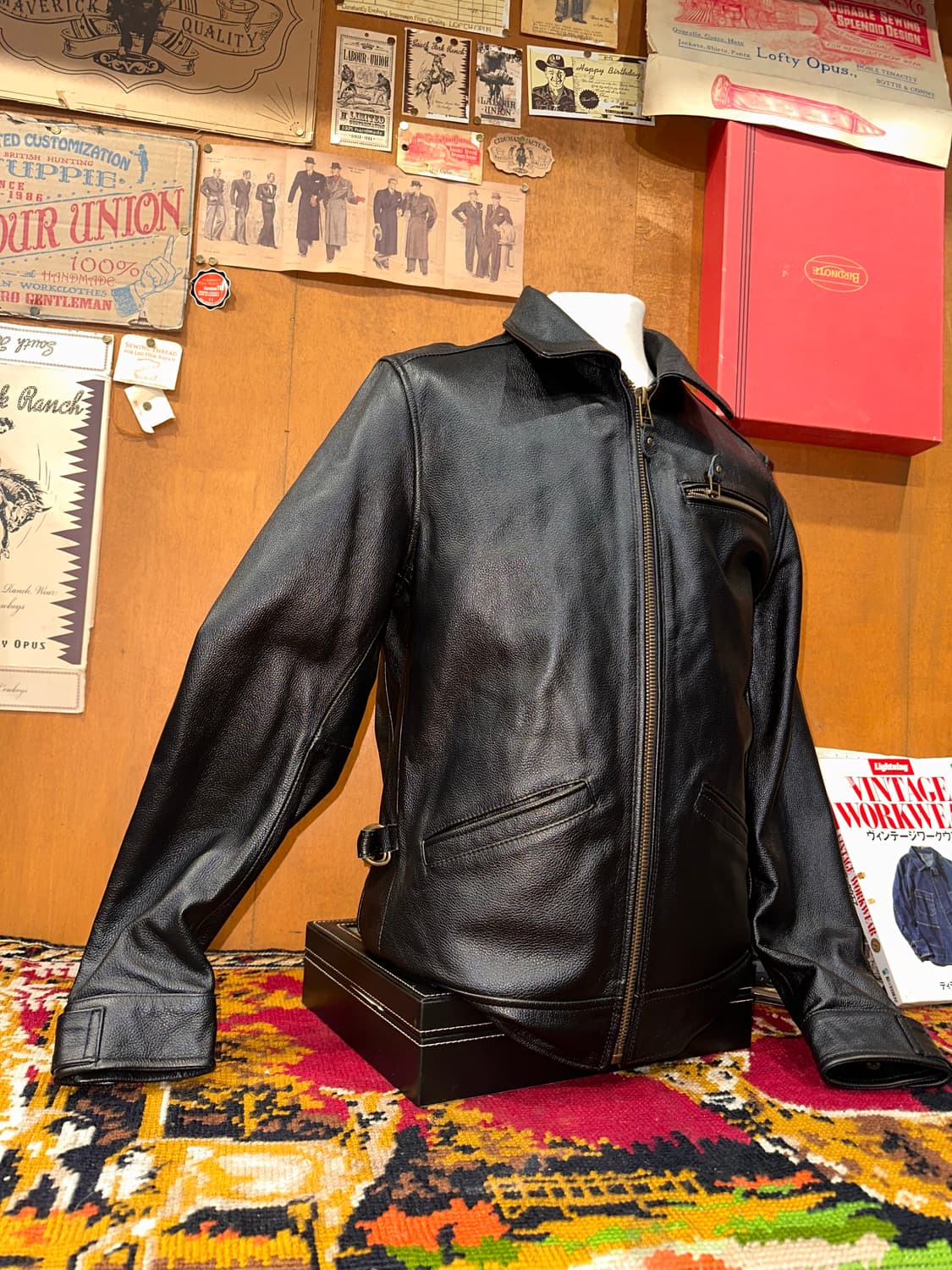 ( M-L ) 바이커자켓 스포츠가죽 가죽자켓 레더자켓 라이더자켓 상품이미지2