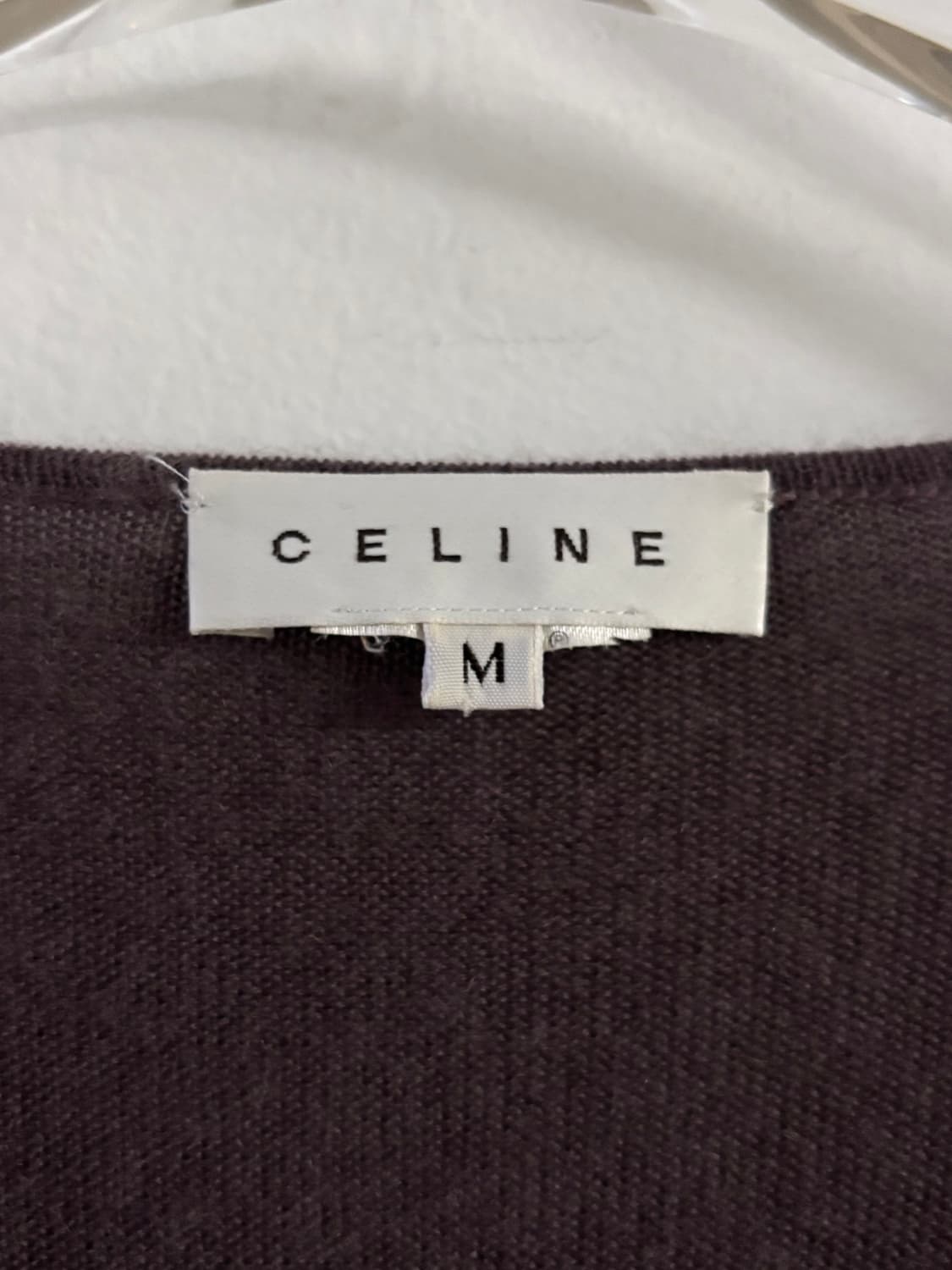 올드 셀린 노티드 브이넥 스웨터  상품이미지4