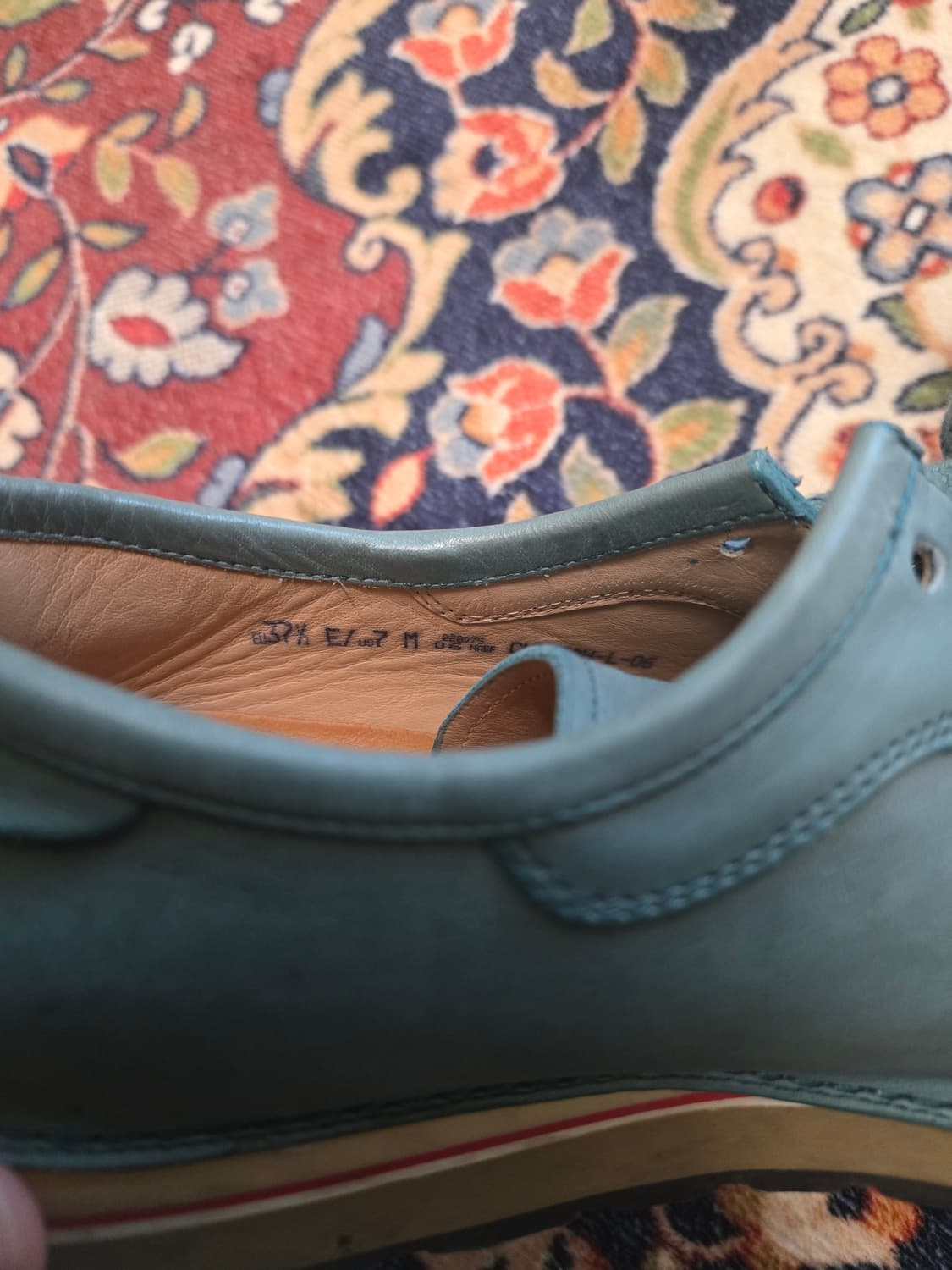 발리 BALLY 빈티지 치타 레더 스니커즈 (37.5) 상품이미지6