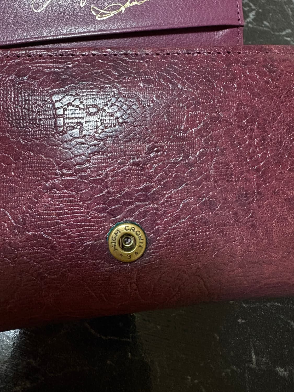 안나수이 버건디 카드지갑 상품이미지3