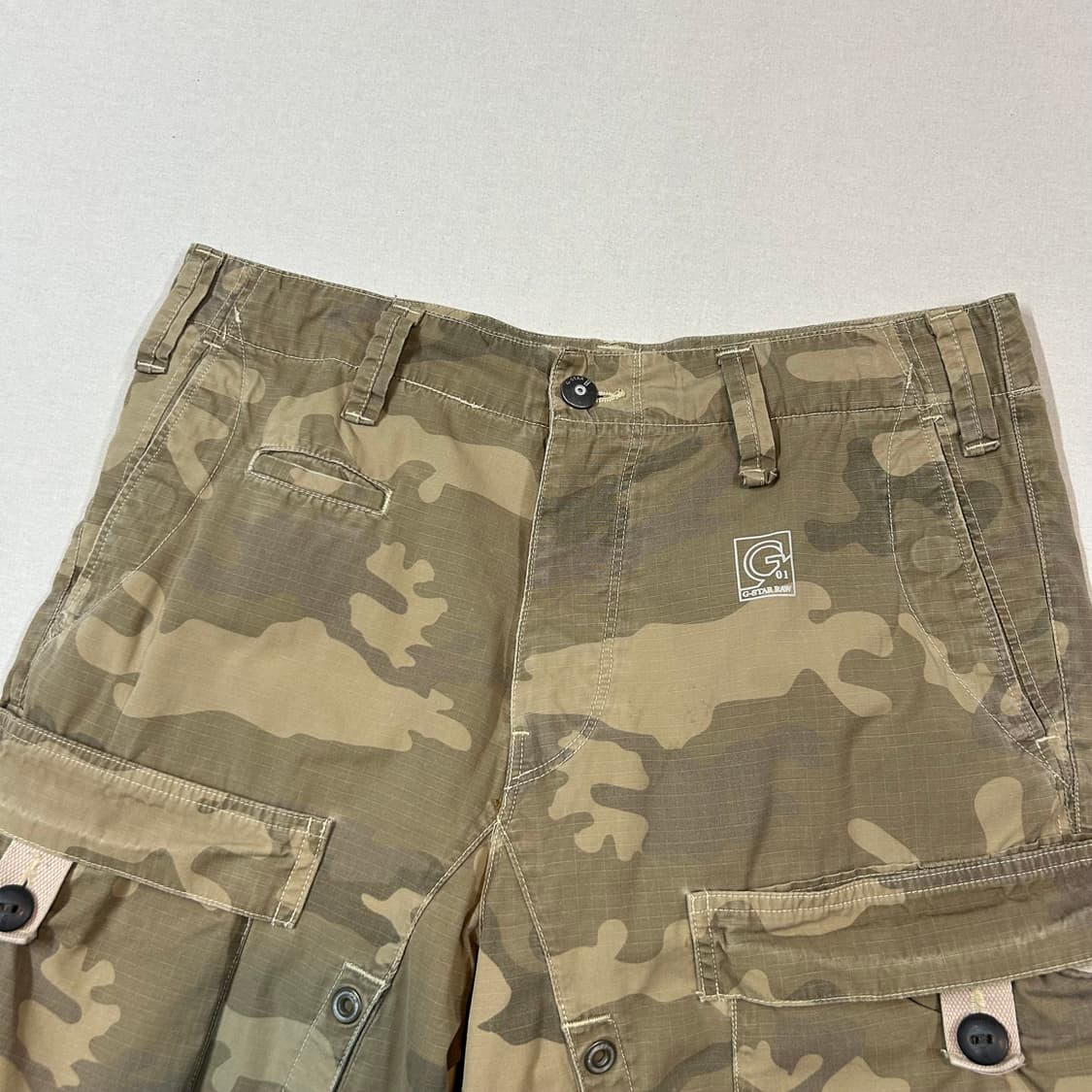 32inch) 지스타로우 G-STAR 밀리터리 카고 반바지 상품이미지2
